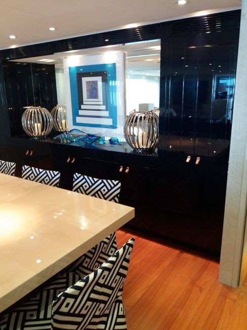 Marine interior finishing